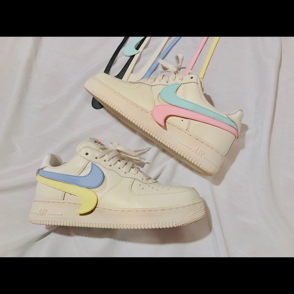Nike af1 All star swoosh pack sail/sail size 10 - Picture 3 of 7